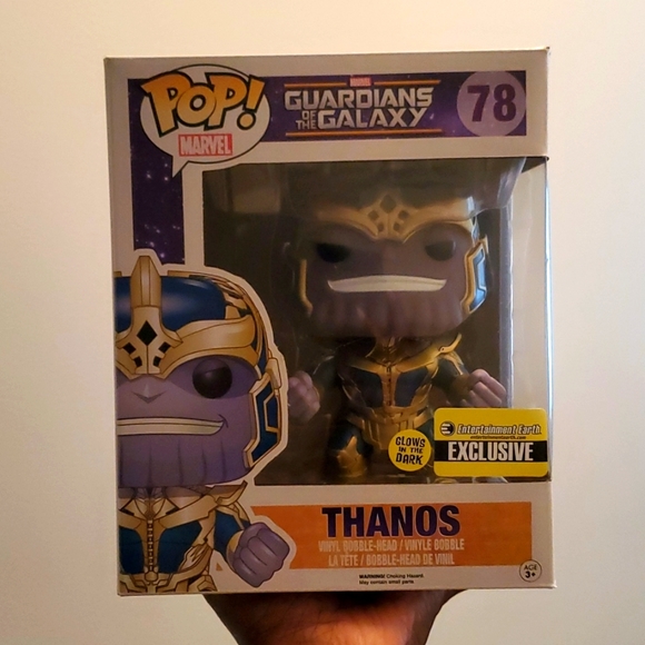 Thanos (Glow in the Dark) Entertainment Earth Exclusive - 6 Inch Glow in Dark - Picture 1 of 10